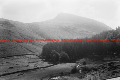 Q002767 Helvellyn from Thirlmere Layby. Cumbria. 1964