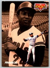 1992 PINNACLE ROBERTO ALOMAR/SANDY ALOMAR SR. TORONTO BLUE JAYS/CALIFORNIA