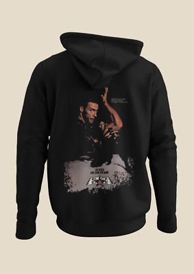 Black Eagle - Filmposter inspiriert Unisex schwarzer Hoodie