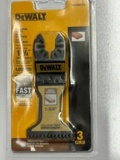 DEWALT DWAXR4272-3 Oscillating Tool Blade - Black (3 Pack) ~ New