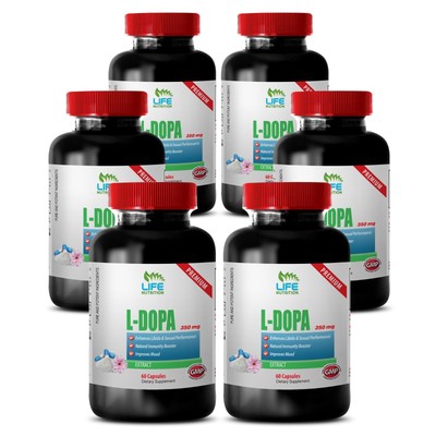 New L-DOPA 99% 350mg. Dopamine. Mucuna Pruriens Extract Libido Sexual Booster 6B 755702132978 | eBay