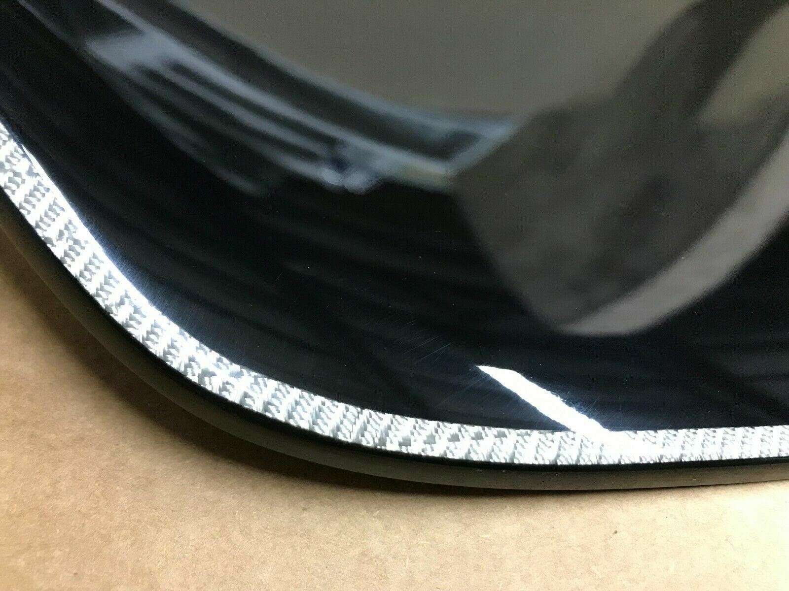 BENTLEY CONTINENTAL GT GTC INTERIOR QUARTER TRIM CARBON FIBER SILVER TRIM OEM