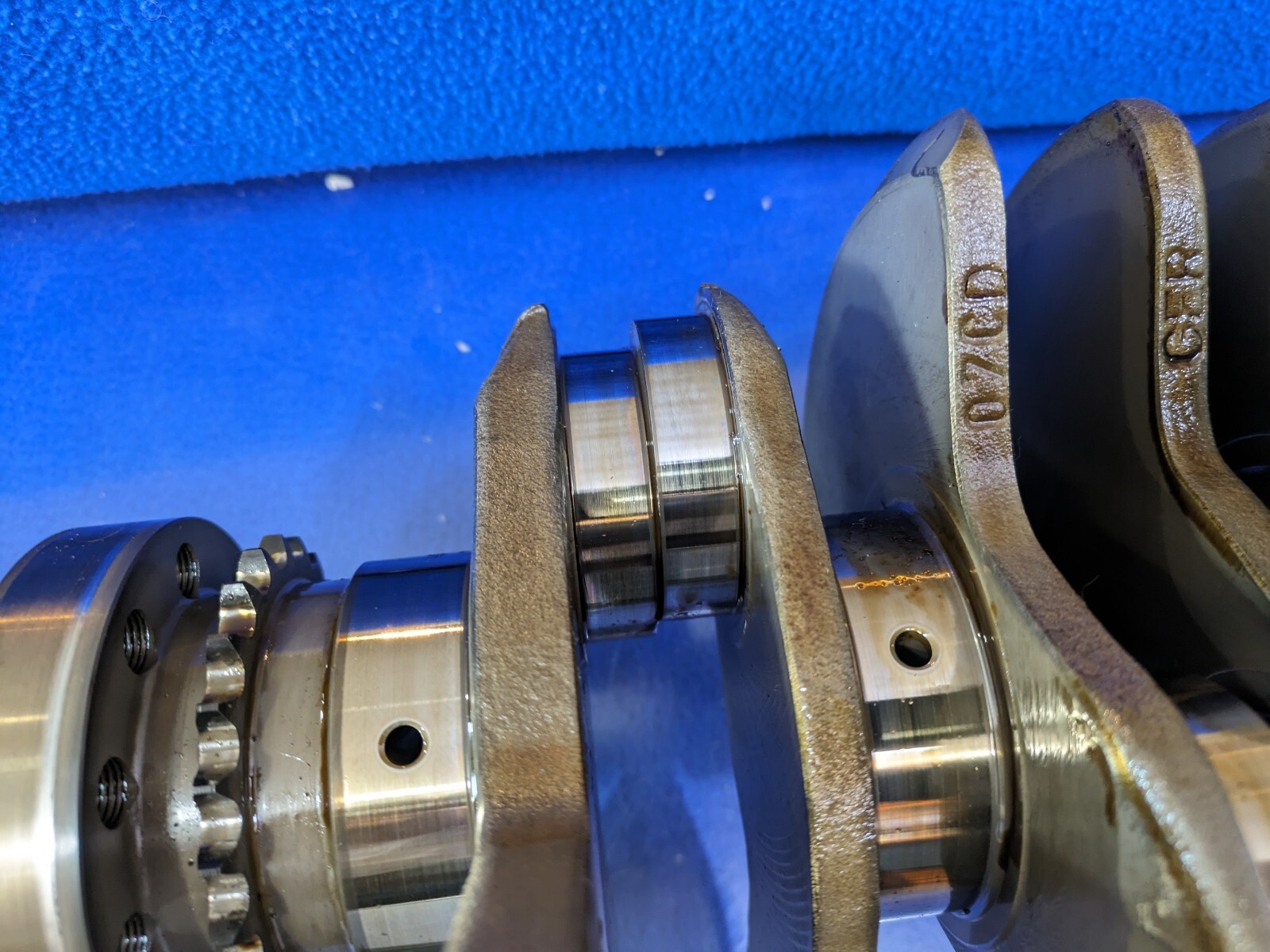 6.0L W12 GT Bentley Continental Flying Spur oem crankshaft crank shaft
