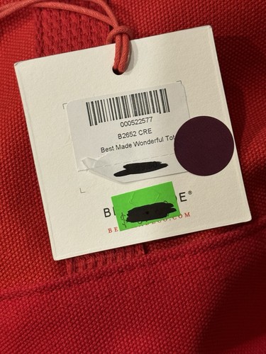 Best Made Company - Canvas Tote Bag - Everything is Wonderful - ROT - Bild 4 von 8