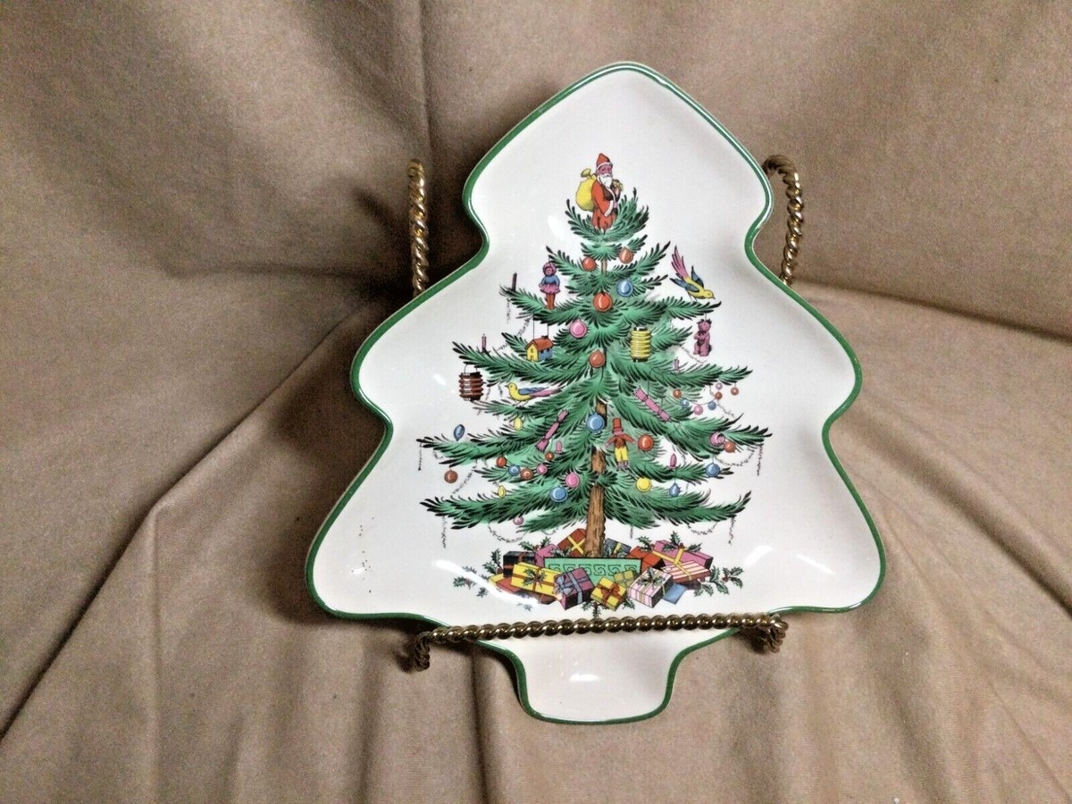 Spode Christmas Tree Serving Dish Spode Christmas Tree Open Square