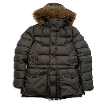 Moncler Cluny Parka Jacket Grey 3 | eBay