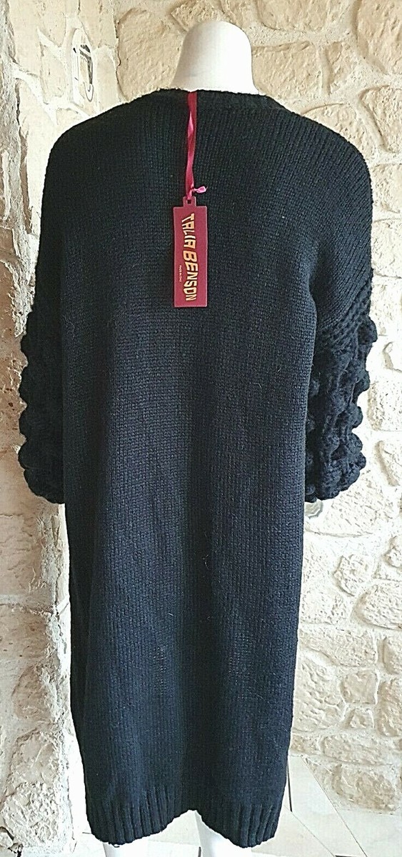 Veste Noire Talia Benson 100% Lin - Taille XL - Neuve Avec étiquettes - Pour Femme