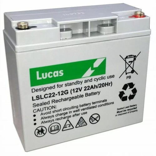Batteria 12V 22Ah AGM CP. LHC12-22
