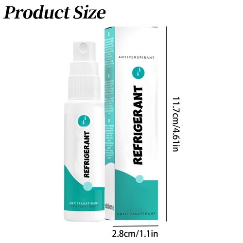 Odaban Antiperspirant Deodorant Spray 30ml For Sweaty Hands Sweat Feet Sweating - Picture 3 of 11
