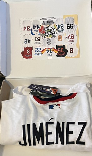 Eloy Jimenez Chicago White Sox Signed White Jersey Inscription #74 Gold Rush - Picture 2 of 2