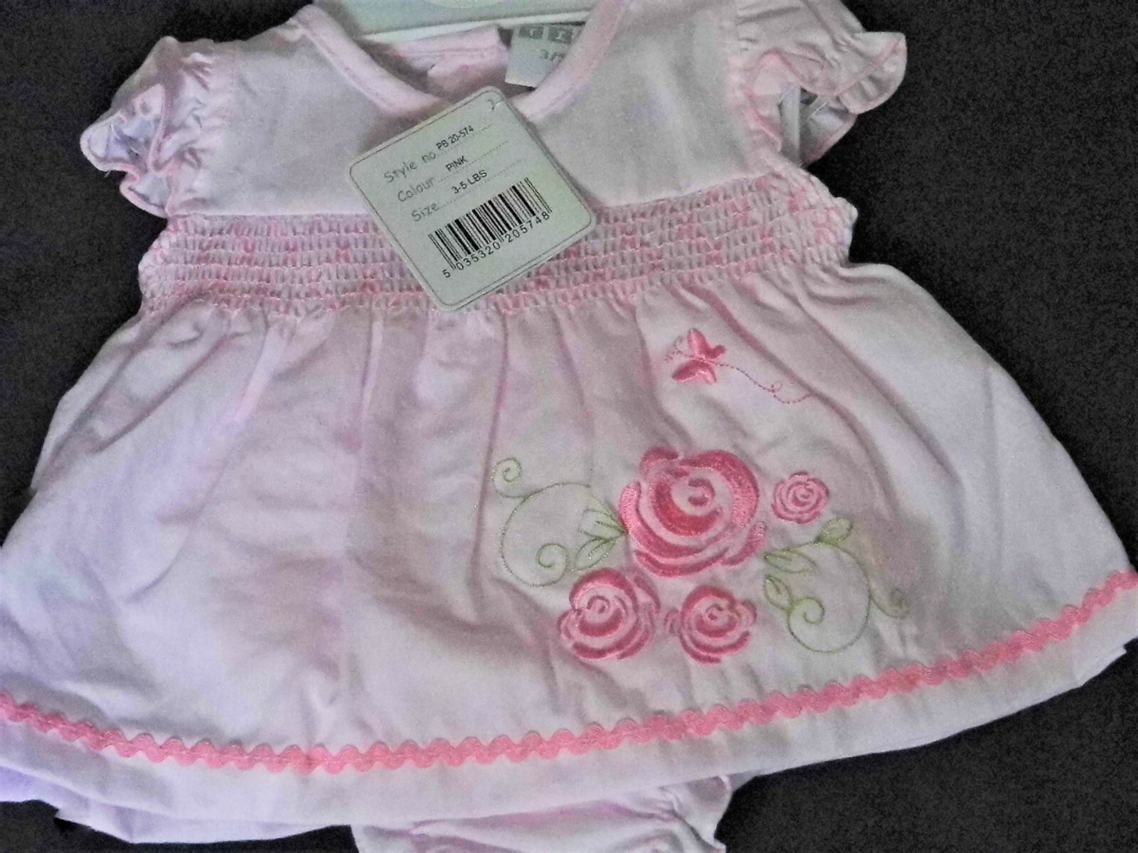 PREM & NEWBORN BABY GIRL 2 PIECE OUTFIT INCLUDING DRESS & KNICKERS eBay