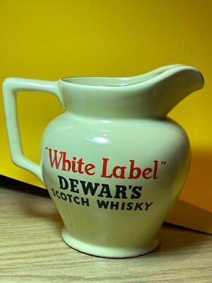 Dewars  White Label !  Original Whisky-Krug! Geld/Schlüssel Versteck/Blumen Vase