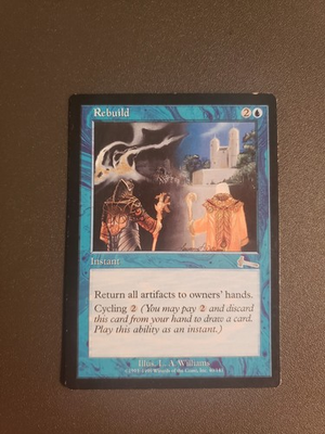#ad #ad Rebuild Urza#x27;s Legacy Magic the Gathering Blue Shinetized $1.79