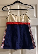 Origi Knits INC. Vintage 1960s Women's Swim Top