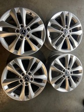 4x Alufelge 17 Zoll 7.0" 5x112 48 5ET Glanz Silber A2054018000 Mercedes-Benz 4x Alufelge 17 Zoll 7.0" 5x112 48 5ET Glanz Silber A2054018000 Mercedes-Benz