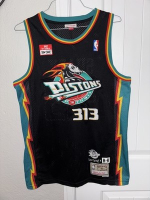 デトロイトピストンズ slim shady NBA Remix × Eminem Eminem Slim Shady Mitchell & Ness BR Remix Detroit Pistons 313