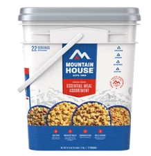 Mountain House Essential Bucket Gluten Freeze Dried Backpack & Camping Food