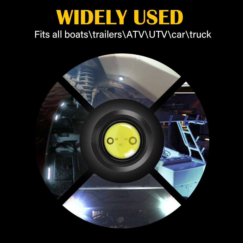 Eagle Eye LED SMD Lights DRL Switchback 12V Fog 9W Daytime Running Lamp 10pcs