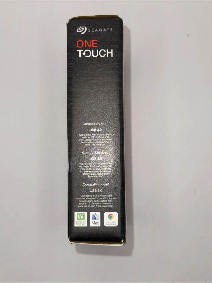 Seagate One Touch Portable Storage, 1TB, Brand New, Sealed Package, STKB1000400 - Image 4 of 4