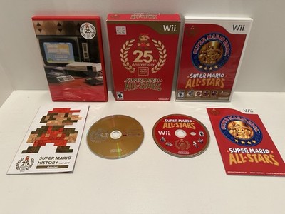 Super Mario All-Stars 25th Anniversary Limited Edition Nintendo Wii, CIB Tested