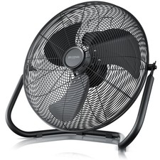 Brandson EL Ventilator 50cm Windmaschine 160W Schwarz Retro-Look Leistungsstark