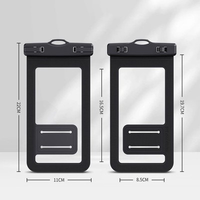 Wasserdichte Handyhülle für Outdoor-Aktivitäten mit Schnellverschluss-Design