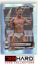 2025 Topps Chrome WWE #47 Ilja Dragunov Prism Refractor wwe