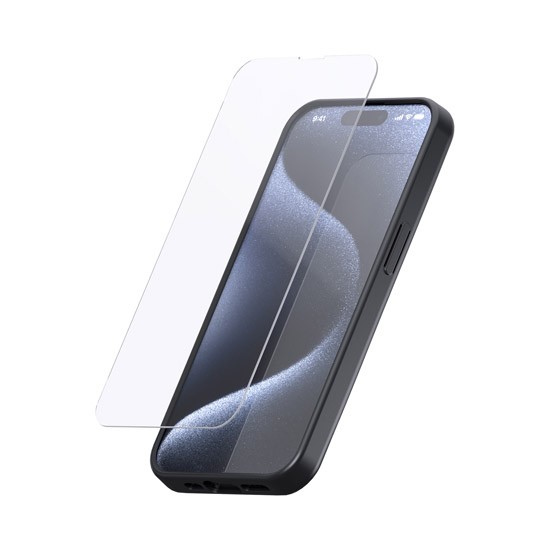Protection d'écran iPhone 15 Pro film verre trempé anti-rayure et vitre de protection 9H