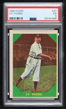 1960 Fleer Baseball Greats Cy Young #47 HOF 1e1l
