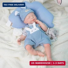 Boy 20 Inch, Full Silicone Baby Doll, Reborn Baby Dolls Silicone Full Body, Slee