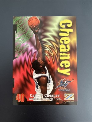 1997-98 Skybox Z-Force - Calbert Cheaney #153