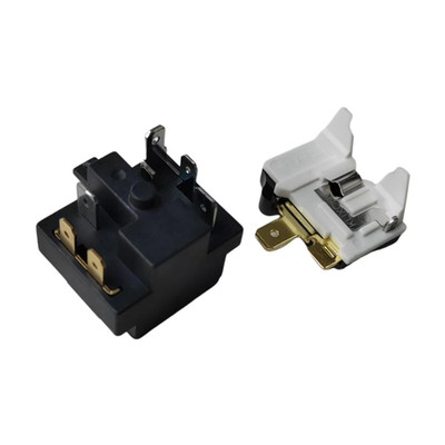 QPE2-A4R7MD3 6Pins Refrigerator Freezer PTC Start Relay and Overload Protector K