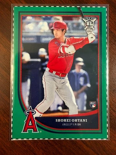 2018 Topps Big League - Green Box Cards Shohei Ohtani #B3 (RC)