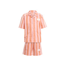 adidas Originals Summer Glow Resort Set Youth Boys Pink Casual Tops KC0774