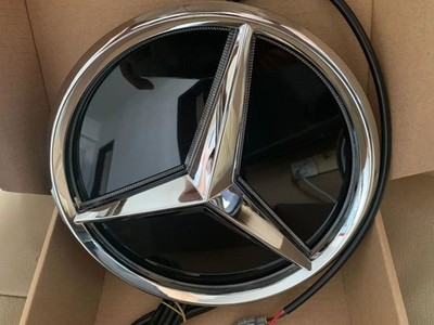 LED Grille Illuminated Star Emblem Fit For Mercedes-Benz W205 C300 A/C/E-Class