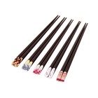 5 Pairs Kitchen Cutlery Chopsticks Reusable Household Long Wooden