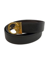 GIVENCHY Belt -- Black Solid Color Men's