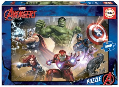 Educa Puzzle 1000 Teile Avengers Marvel Kinder 12+ Jahre 48x68cm Neu