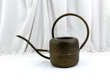 VTG Brass Metal House Plant Watering Can, Vintage Rustic Country Plant Care