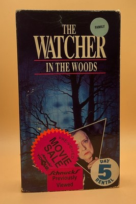 The Watcher in the Woods VHS Disney Home Video Bette Davis Former Rental