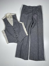 Vintage Givenchy Paris Flannel Melange 70s 36...