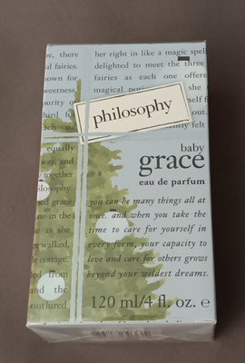 Philosophy BABY GRACE Eau de Parfum EDP 4 Oz Spray New Sealed