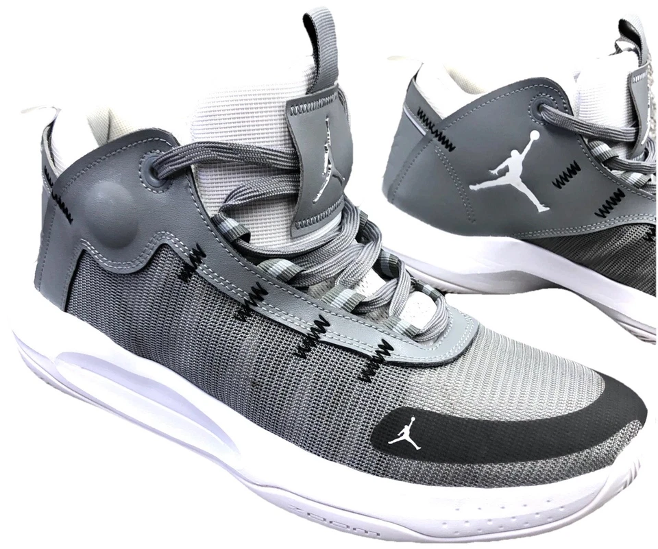 Tênis Nike Jordan Jump Man cinza partícula branco 2020 masculino 11.5 BQ3449-002 - Imagem 3 de 4