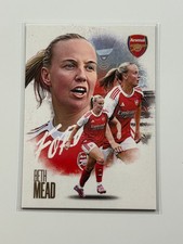 Base retrato #36 Beth Mead 2025-26 Futera Club FX Arsenal