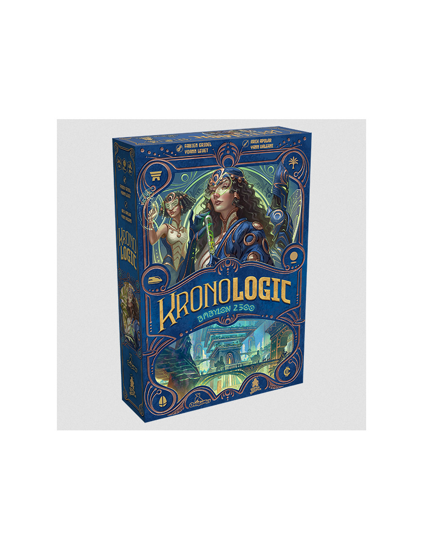 Kronologic Babylon 2500 : enquêtes complexes et intenses à 4