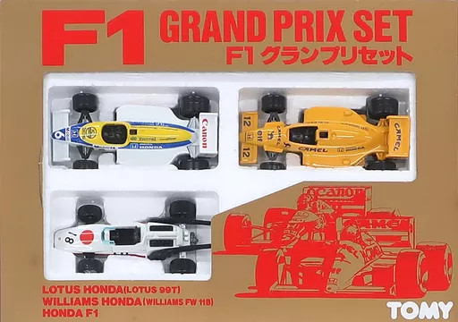 トミカF1GRAND PRIX SET WithBox] Tomica F1 Grand Prix Set (Set of 3/Made in Japan