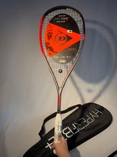Brand New Dunlop Squash Racquet + Cover D-SR Hyperfibre+ XT Revelation Pro HL