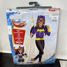 BATGIRL Child Large 12-14 Costume DC Super Hero Girls