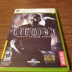 The Chronicles Of Riddick: Assault On Dark Athena CIB 2009 Xbox 360 - TESTED