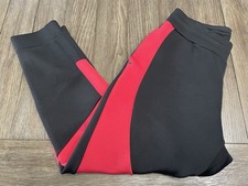 Nike Air Jordan Sport Dri-Fit Jogger Pants Mens Size XL Black/Red Tapered Ankle